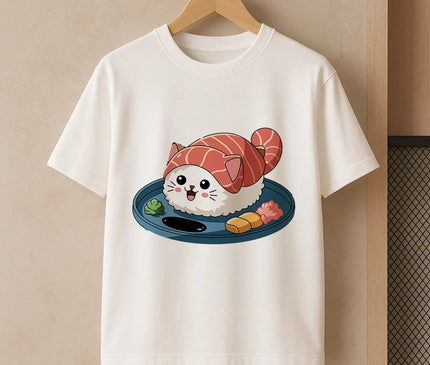 T-shirt kawaii sushi - FEMME