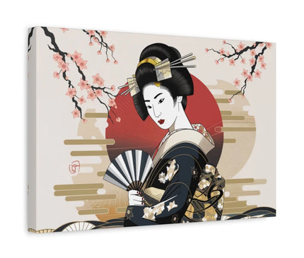 tableau japonais geisha 1
