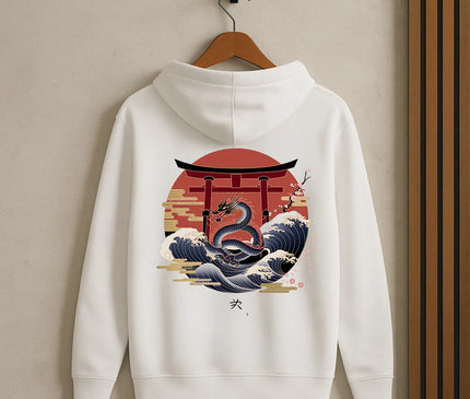 sweat motif japonais - HOMME