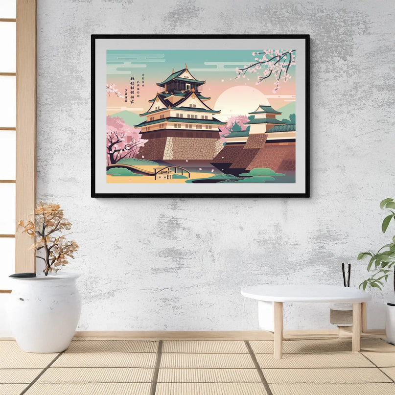 Affiche Château d’Osaka