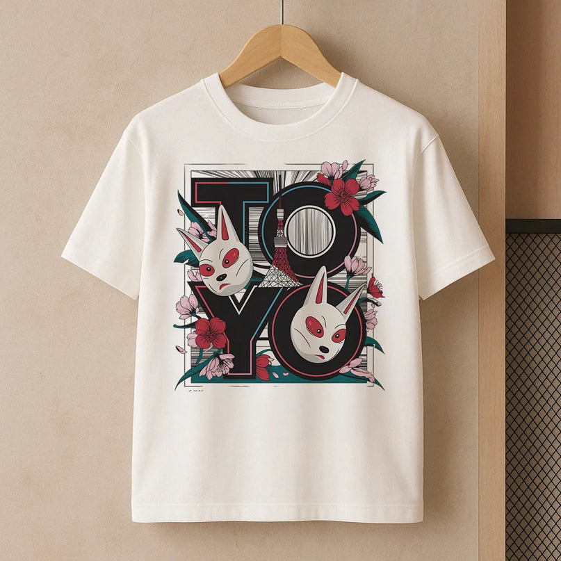 t shirt tokyo - FEMME