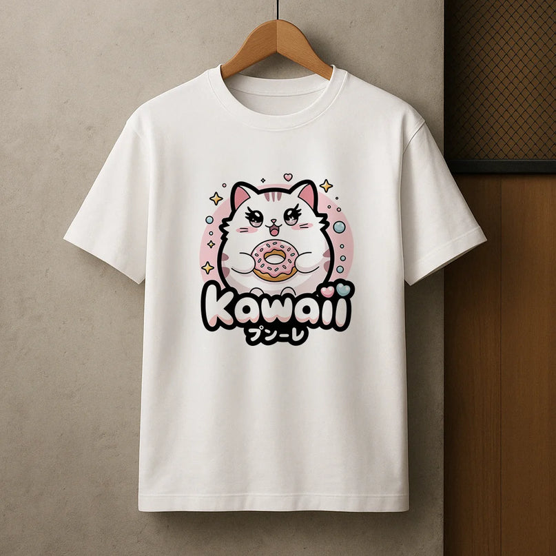 t shirt kawaii - HOMME