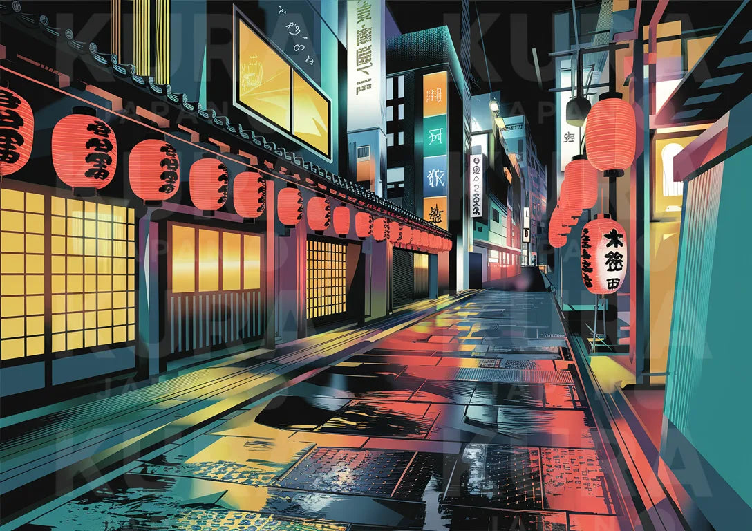 Affiche Quartier de Ginza
