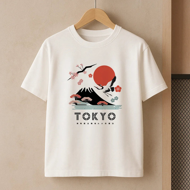 t shirt tokyo 2 - FEMME