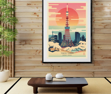 Affiche Tokyo Tower