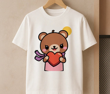t shirt kawaii colore - FEMME