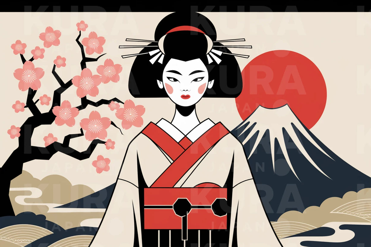 tableau japonais contemporain