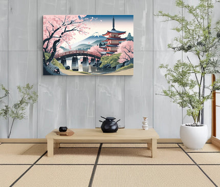 tableau cerisier du japon 1