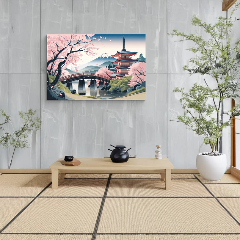 tableau cerisier du japon 1