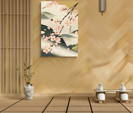 tableau fleur de cerisier 1