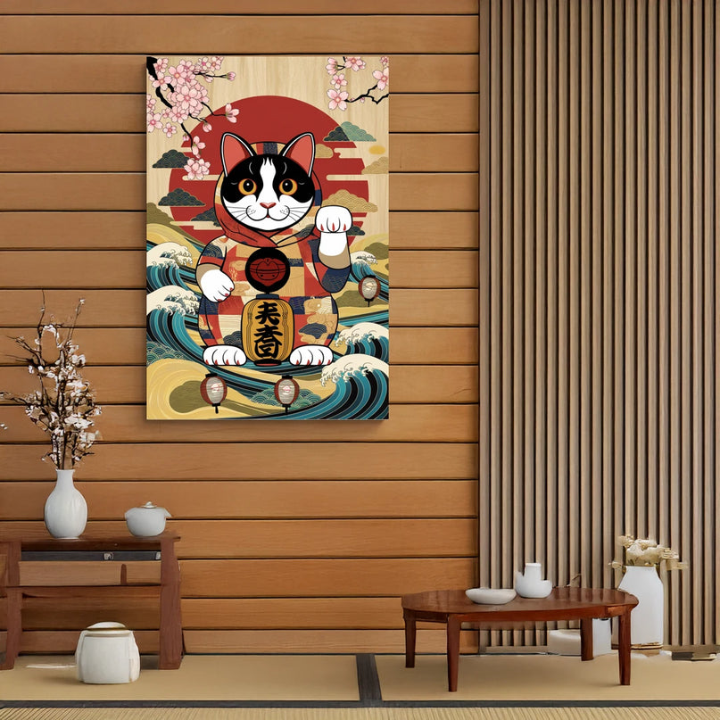 tableau japonais traditionnel animaux
