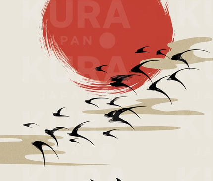 affiche minimaliste japonaise