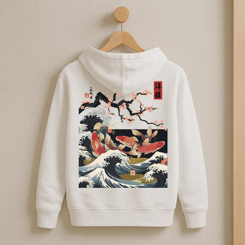 sweat inscription japonaise - FEMME