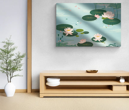 tableaux nenuphars japonais