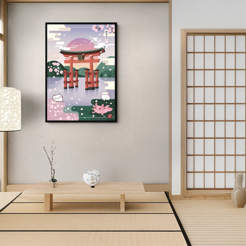 Poster kawaii Japon