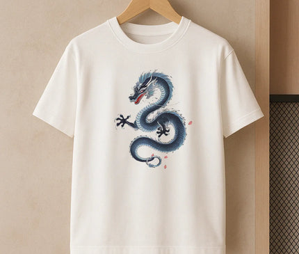 t shirt avec dragon - FEMME