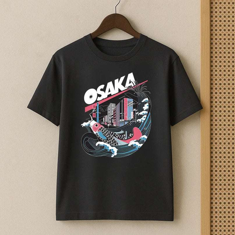 osaka t shirt artistique - HOMME