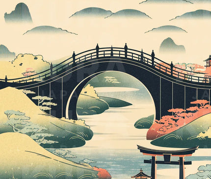 Affiche Pont Ebisu