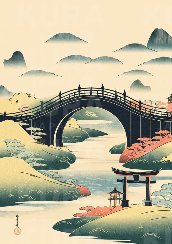 Affiche Pont Ebisu