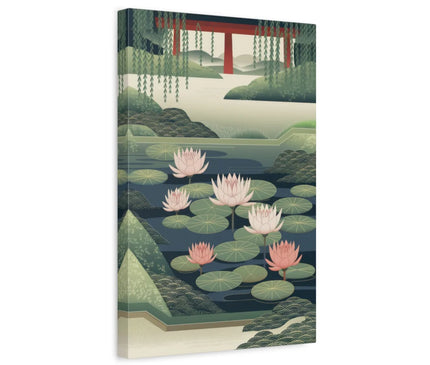 tableaux nenuphars japonais