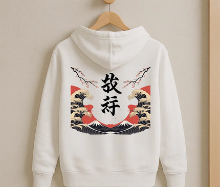 sweat ecriture japonaise - FEMME