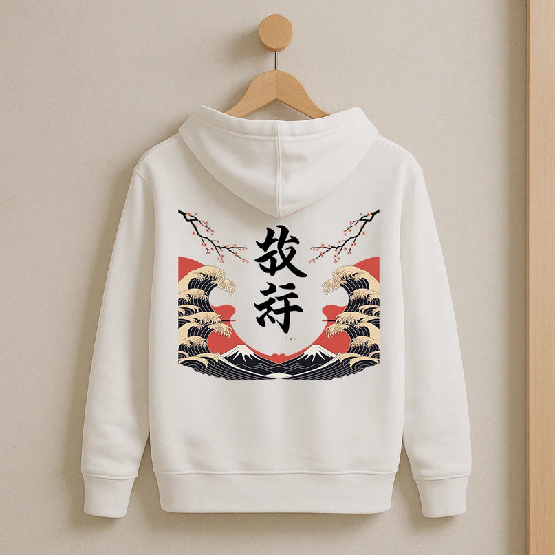 sweat ecriture japonaise - FEMME