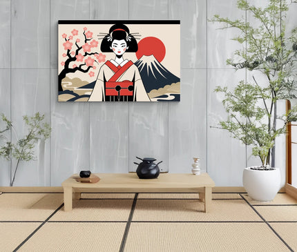 tableau japonais contemporain