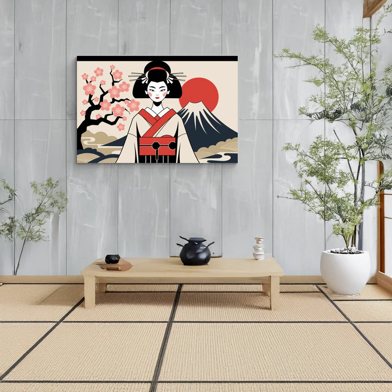 tableau japonais contemporain