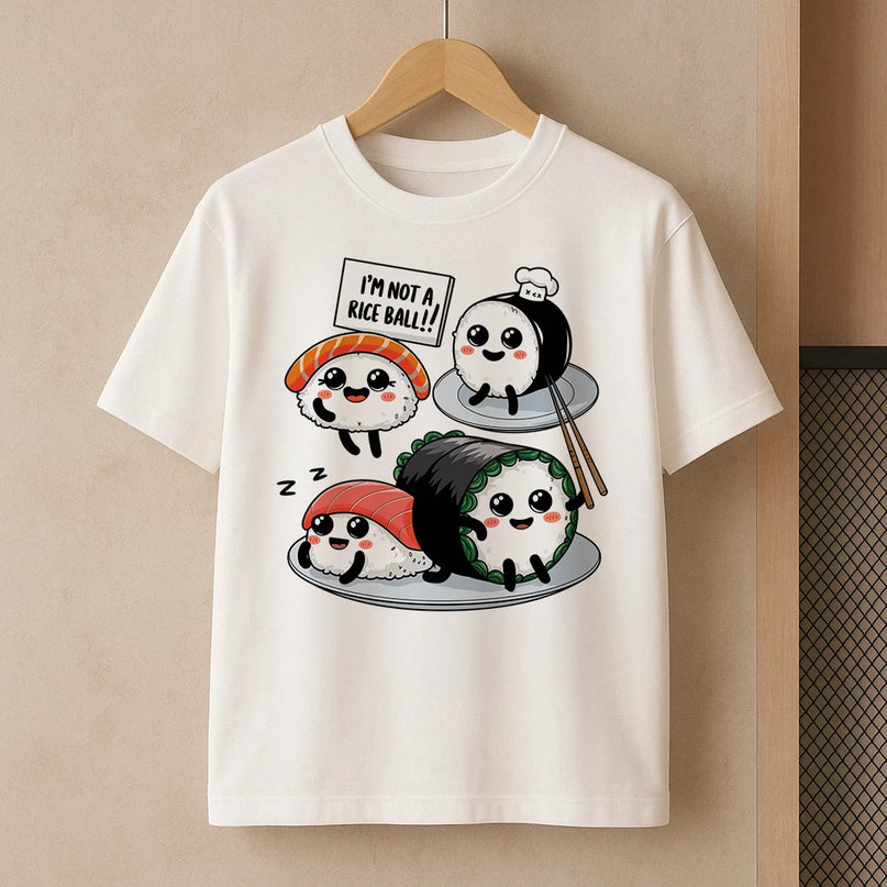 T-shirt sushi drole - FEMME