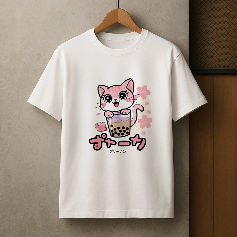 t shirt kawaii original - HOMME
