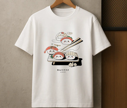 T-shirt sushi minimaliste - HOMME