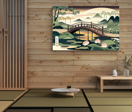 Tableau pont japonais