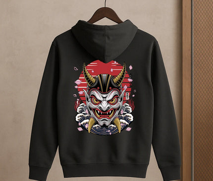 sweat japonais masque oni - HOMME
