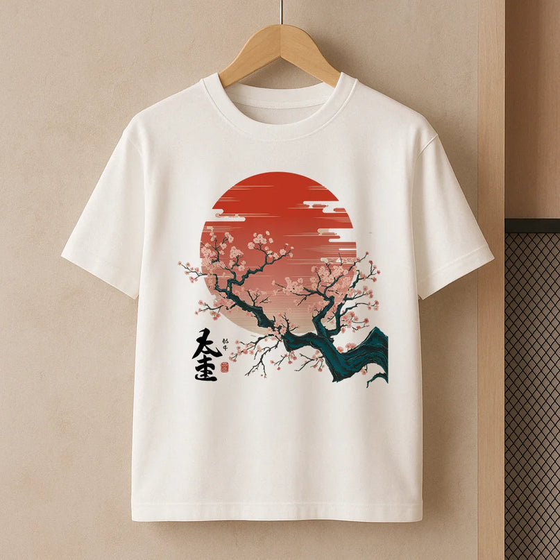 T-shirt Kyoto fleurs - FEMME