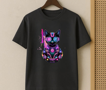 t shirt style neon cyberpunk - HOMME