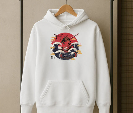 sweat motif japonais - HOMME
