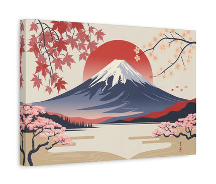 tableau mont fuji