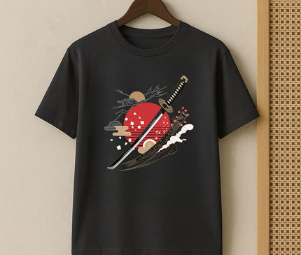 t shirt katana - HOMME