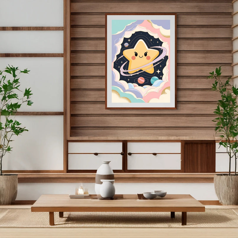 Poster kawaii etoile